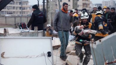 عائلات-تحت-الأنقاض.-شاهد-جهود-الإنقاذ-والانتشال-المستمرة-في-سوريا-بسبب-الزلزال-المدمر