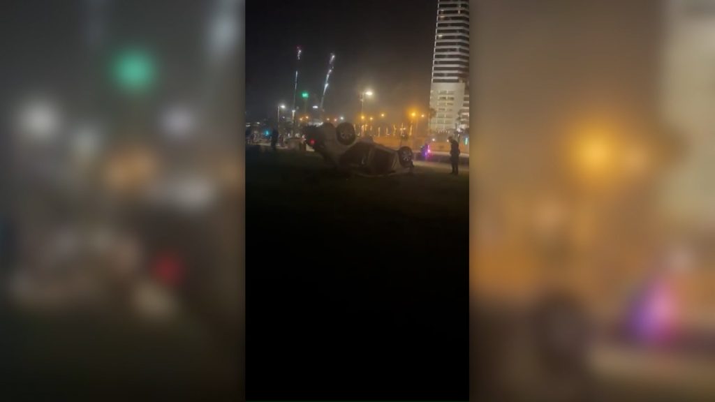 شاهد-لحظة-“هجوم-إرهابي”-في-تل-أبيب-أدى-إلى-مقتل-شخص-وإصابة-آخرين