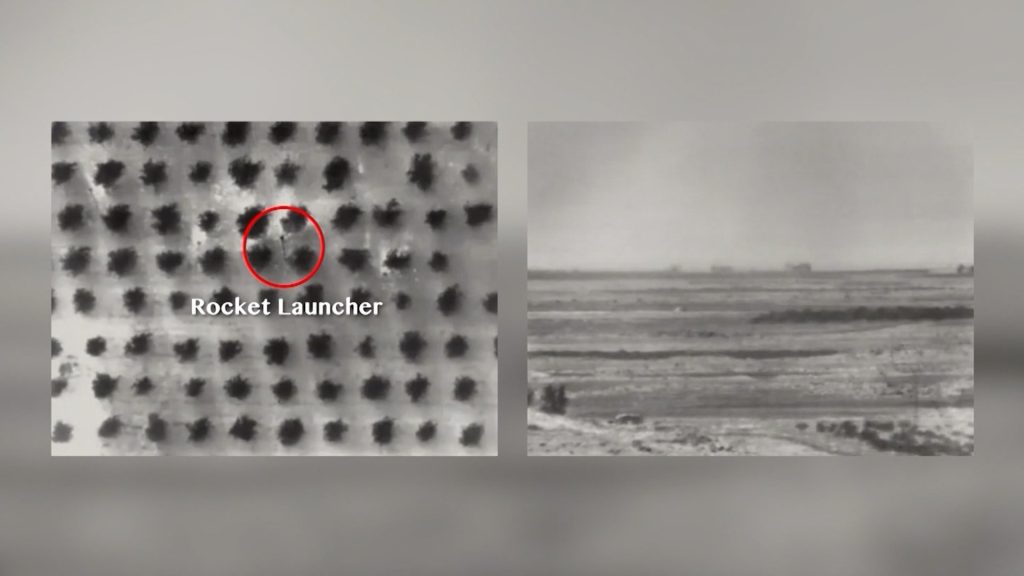 شاهد-لحظة-تدمير-منصة-صواريخ-في-سوريا-بغارة-جوية-إسرائيلية