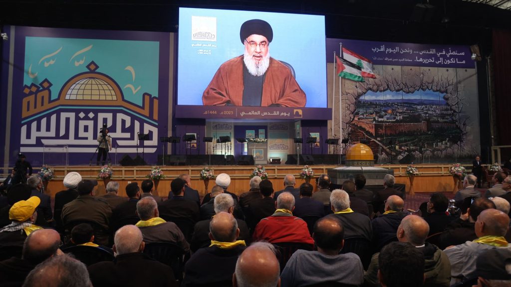 “قصفوا-الموز”.-نصرالله-لنتنياهو:-“منشوف-والأيام-بيننا”