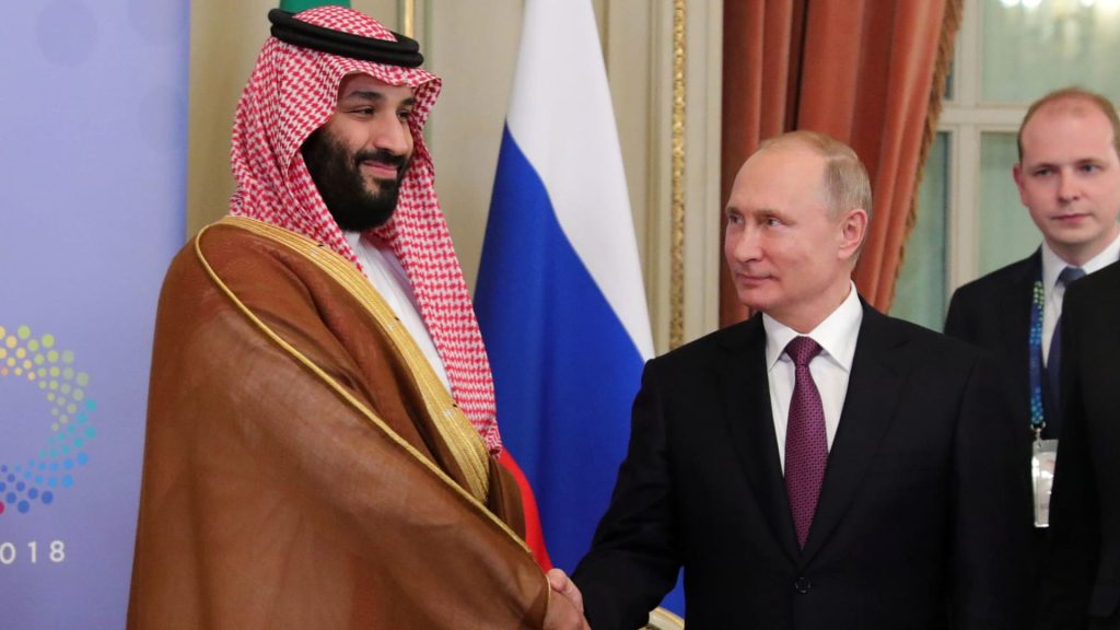 تداول-ما-ورد-ببيان-الكرملين-عن-اتصال-محمد-بن-سلمان-وبوتين.-ونشطاء-يبرزون-“ارتياحهما-لمستوى-التنسيق”