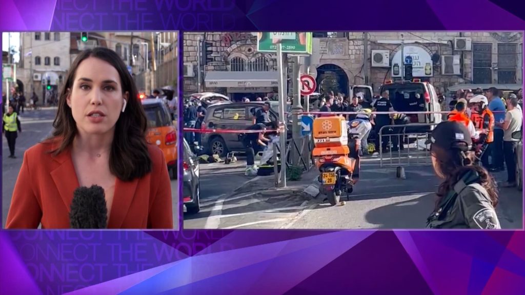 شاهد.-إصابة-5-أشخاص-ومقتل-السائق-في-حادثة-دهس-بالقدس