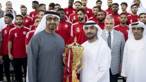 تفاعل-مع-استقبال-محمد-بن-زايد-لفريق-الشارقة-بعد-فوزه-بلقب-الكأس.-كيف-جاءت-التعليقات؟