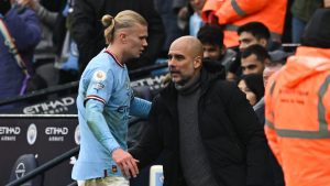 انفعال-بيب-غوارديولا-على-إيرلينغ-هالاند-يُثير-جدلاً.-والمدرب-الإسباني-يعلق