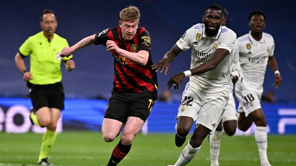 تشامبيونزليغ:-فينيسيوس-يسدد-ودي-بروين-يرد.-التعادل-يحسم-مواجهة-ريال-مدريد-ومانشستر-سيتي