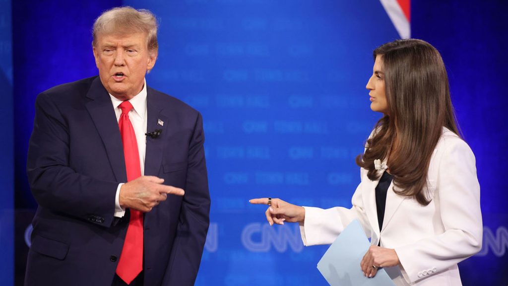 مذيعة-cnn-تضغط-3-مرات-على-ترامب-بسؤال-عمن-يريد-الفوز-بحرب-أوكرانيا-وروسيا.-هكذا-رد