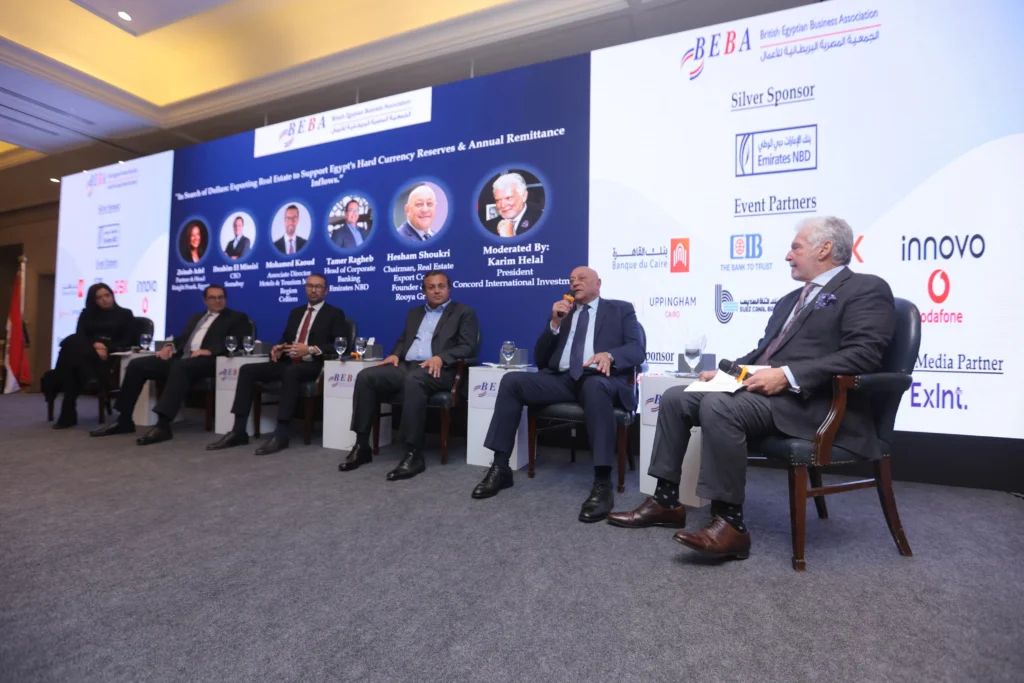 الجمعية المصرية البريطانية تبحث فرص إمكانات ومخاطر تصدير العقارات لحل أزمة العملة الصعبة