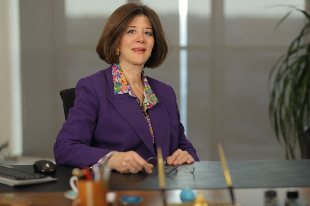 هالة صادق، الرئيس التنفيذي للبنك الأهلي المتحد - مصر