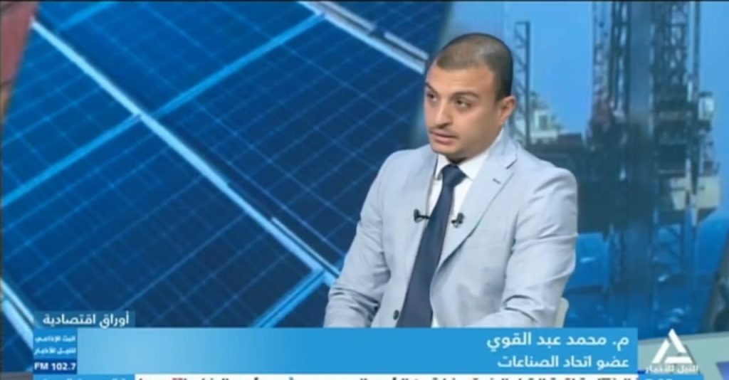 رئيس مجلس إدارة رئيس شركة TCS ميتلز محمد عبد القوي