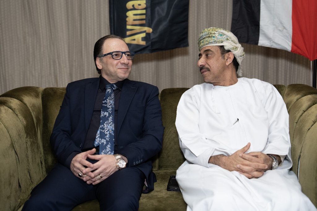 لقاء الدكتور “أيمن حامد سليمان” والسفير العماني