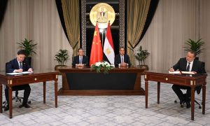 " مدبولى " و " لى تشيانج "