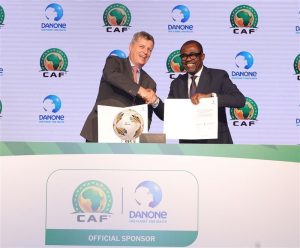 "دانون تصبح شريكًا رسميًا للاتحاد الإفريقي لكرة القدم CAF