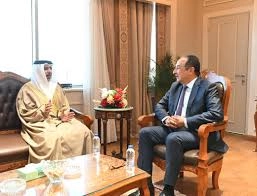 وزير قطاع الأعمال يستقبل سفير الإمارات الجديد